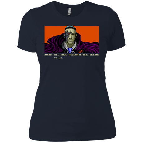 T-Shirts Midnight Navy / X-Small All Your Accounts Women's Premium T-Shirt