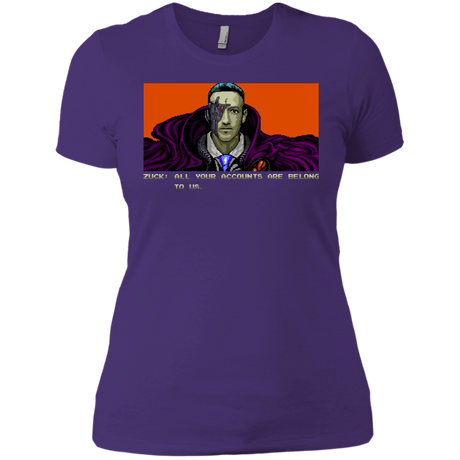 T-Shirts Purple Rush/ / X-Small All Your Accounts Women's Premium T-Shirt