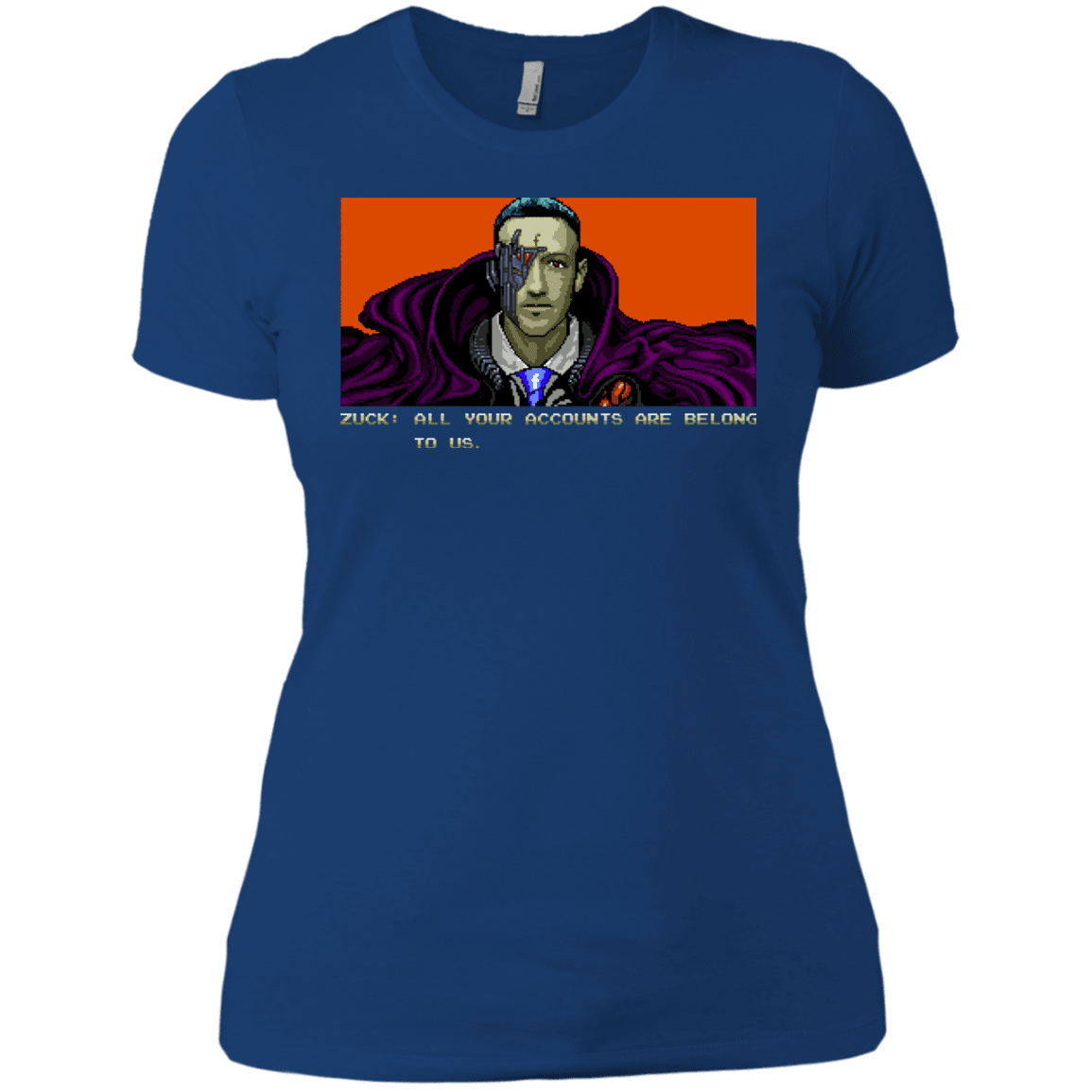 T-Shirts Royal / X-Small All Your Accounts Women's Premium T-Shirt