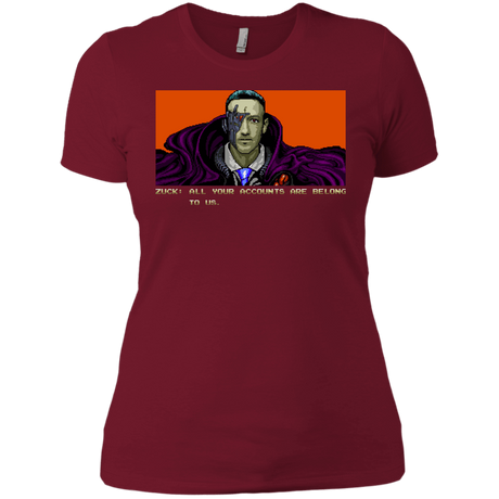 T-Shirts Scarlet / X-Small All Your Accounts Women's Premium T-Shirt