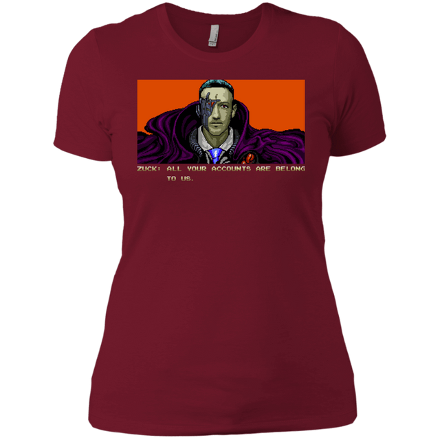 T-Shirts Scarlet / X-Small All Your Accounts Women's Premium T-Shirt