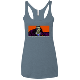 T-Shirts Indigo / X-Small All Your Accounts Women's Triblend Racerback Tank