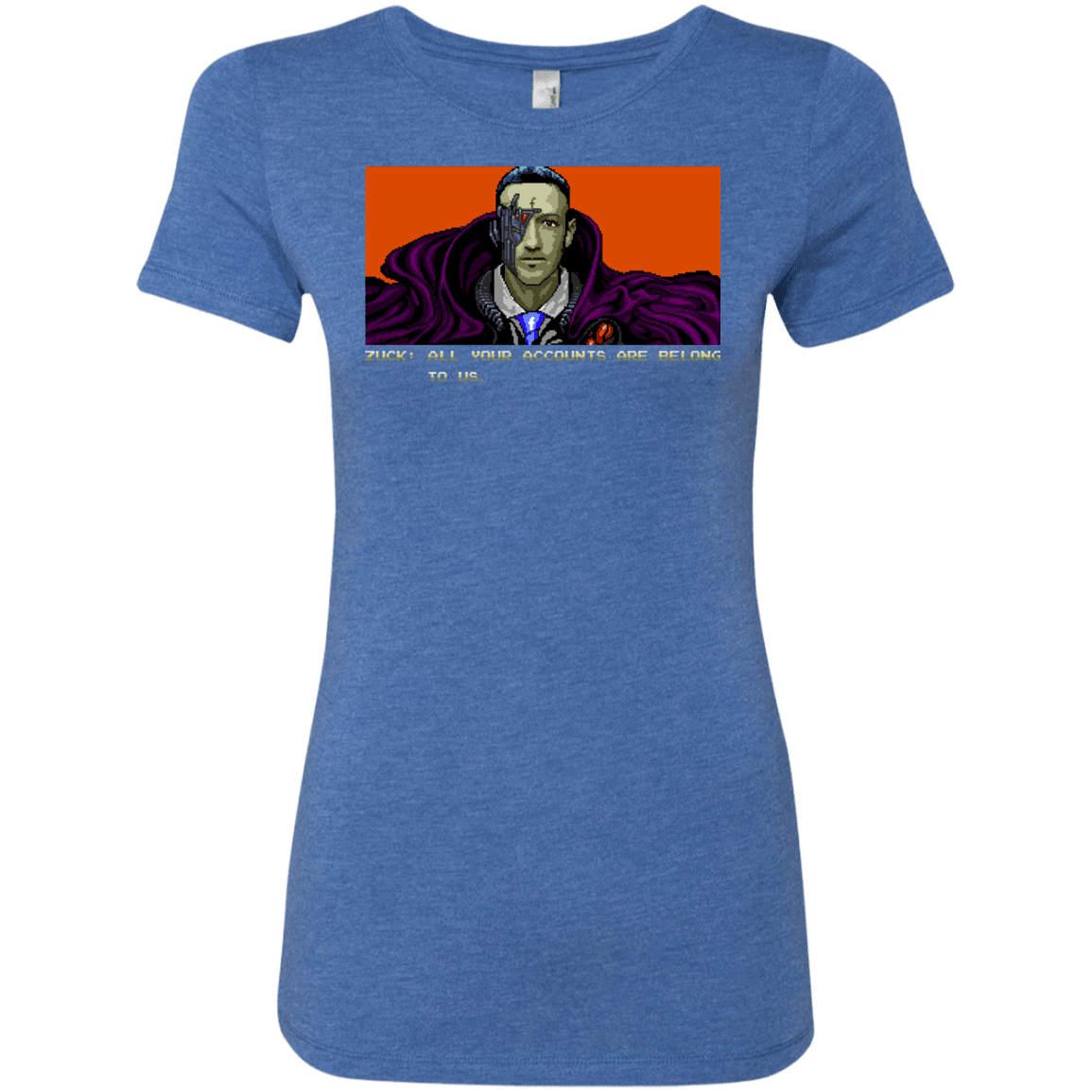 T-Shirts Vintage Royal / S All Your Accounts Women's Triblend T-Shirt