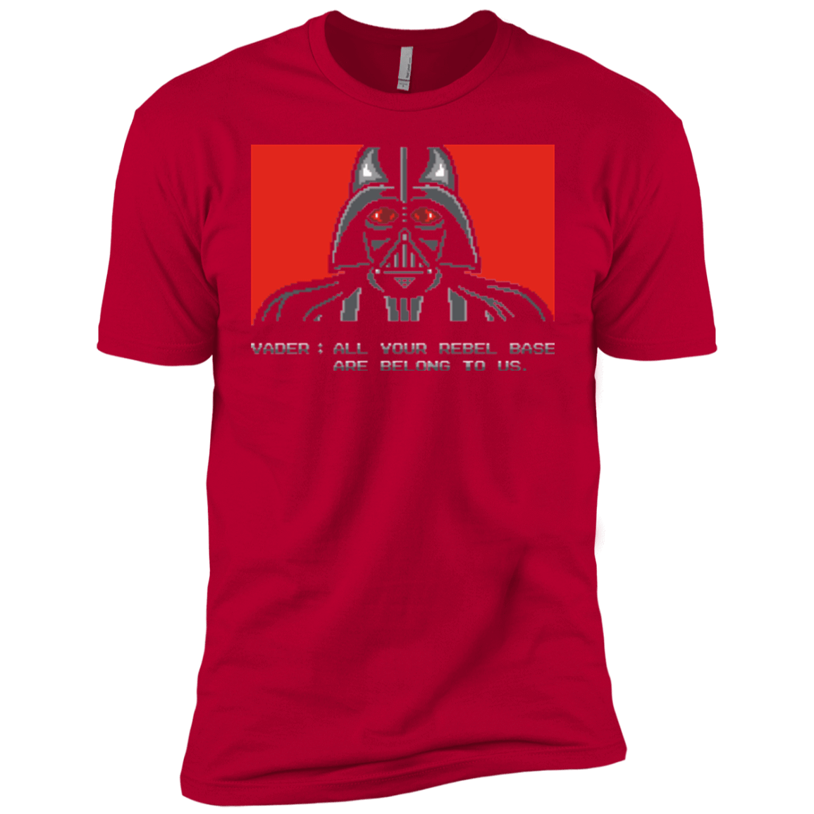 T-Shirts Red / YXS All your rebel base are belongs to us Boys Premium T-Shirt