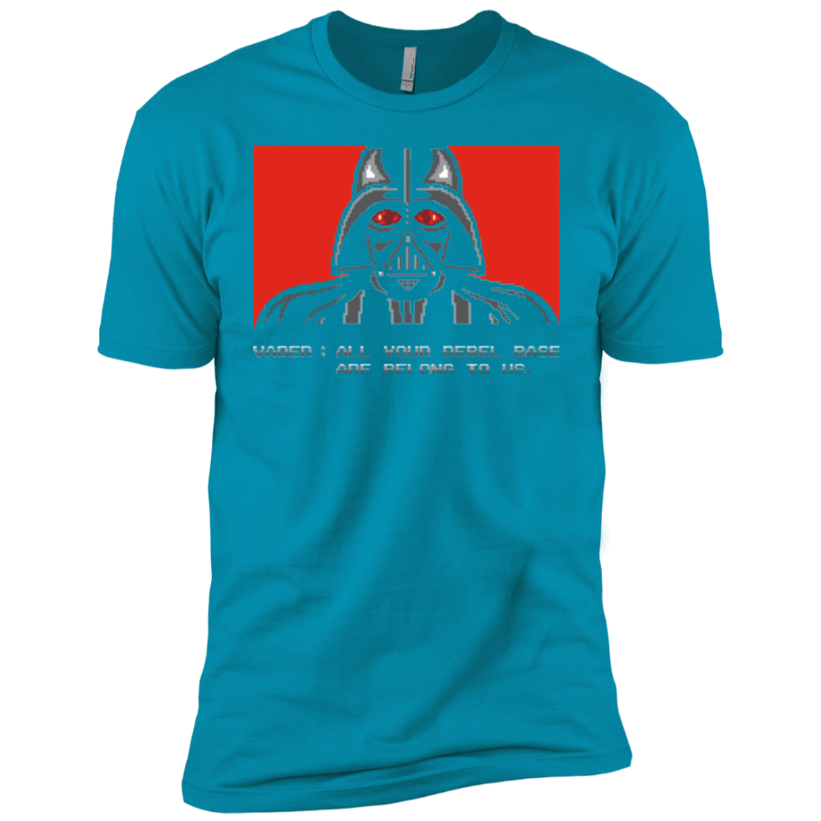 T-Shirts Turquoise / YXS All your rebel base are belongs to us Boys Premium T-Shirt