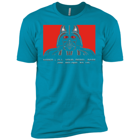 T-Shirts Turquoise / YXS All your rebel base are belongs to us Boys Premium T-Shirt