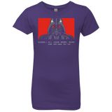 T-Shirts Purple Rush / YXS All your rebel base are belongs to us Girls Premium T-Shirt