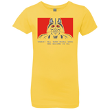 T-Shirts Vibrant Yellow / YXS All your rebel base are belongs to us Girls Premium T-Shirt