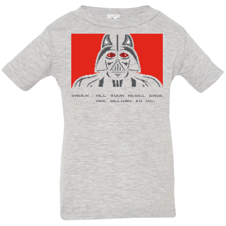 T-Shirts Heather / 6 Months All your rebel base are belongs to us Infant Premium T-Shirt