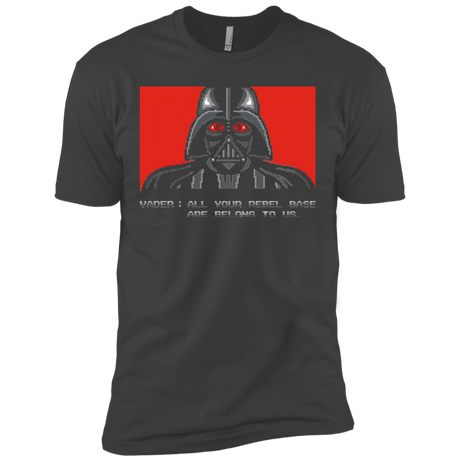 T-Shirts Heavy Metal / X-Small All your rebel base are belongs to us Men's Premium T-Shirt