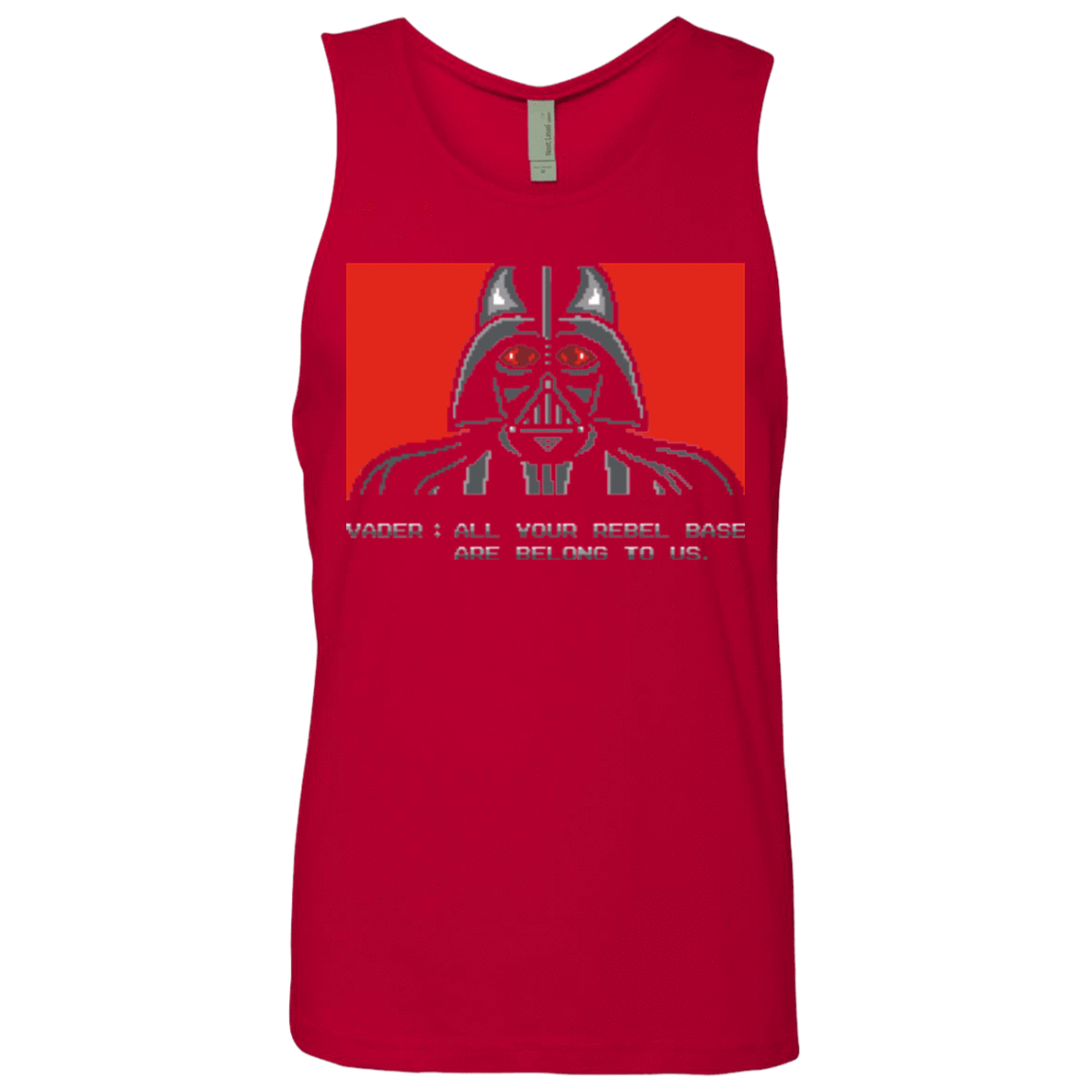 T-Shirts All your rebel base are belongs to us Men's Premium Tank Top