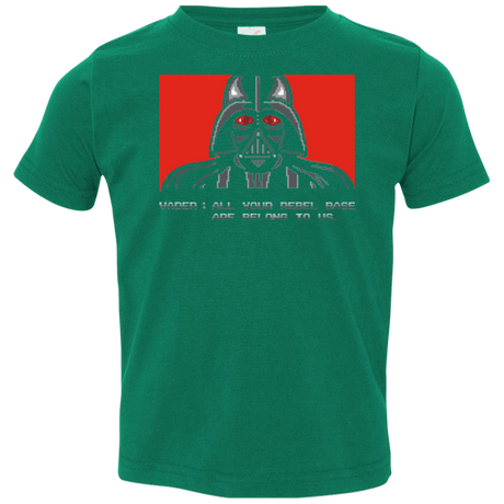 T-Shirts Kelly / 2T All your rebel base are belongs to us Toddler Premium T-Shirt