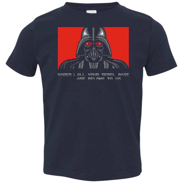 T-Shirts Navy / 2T All your rebel base are belongs to us Toddler Premium T-Shirt