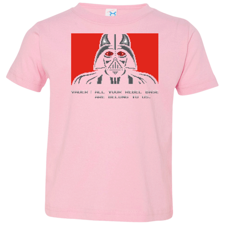 T-Shirts Pink / 2T All your rebel base are belongs to us Toddler Premium T-Shirt