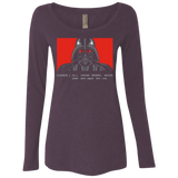 T-Shirts Vintage Purple / Small All your rebel base are belongs to us Women's Triblend Long Sleeve Shirt