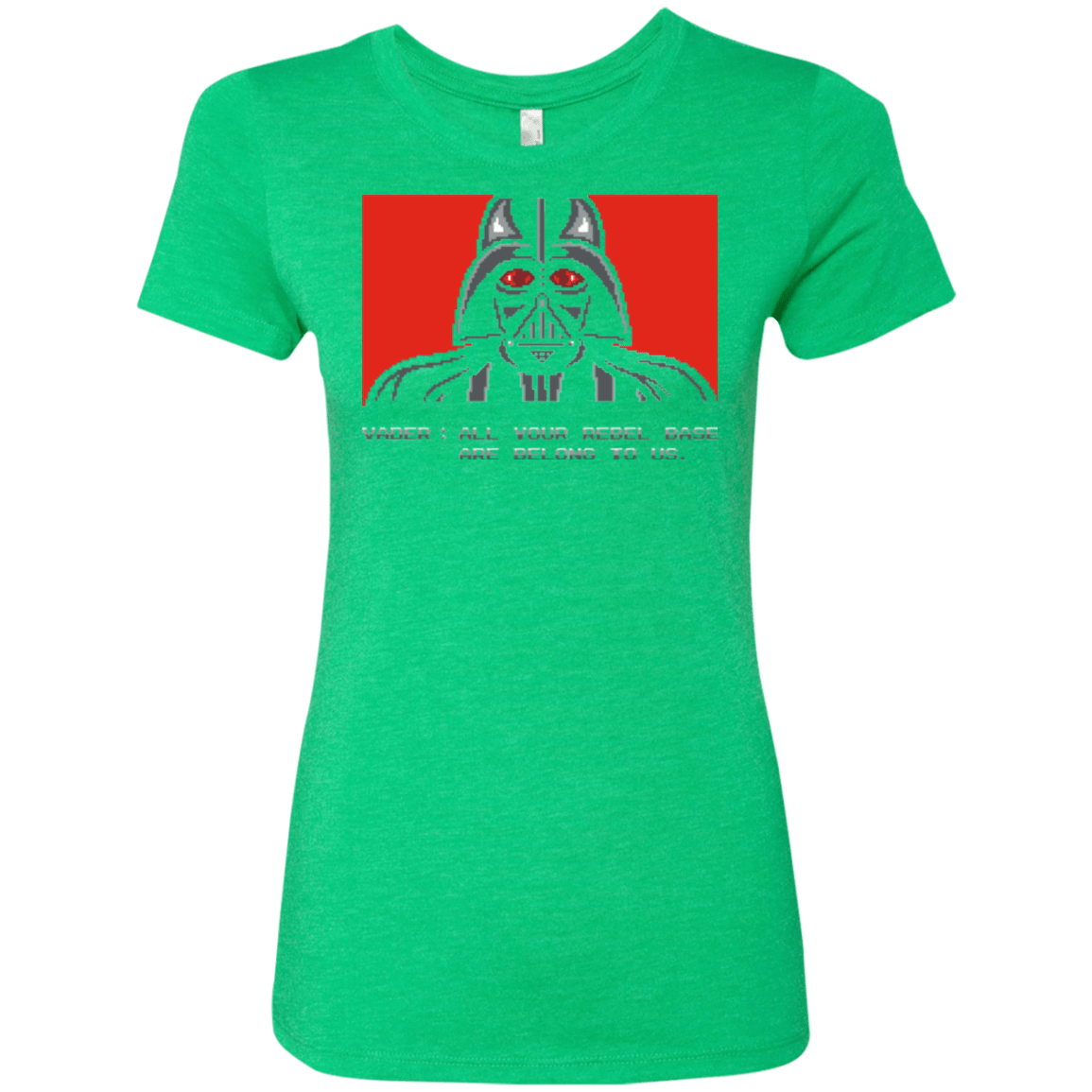 T-Shirts Envy / Small All your rebel base are belongs to us Women's Triblend T-Shirt