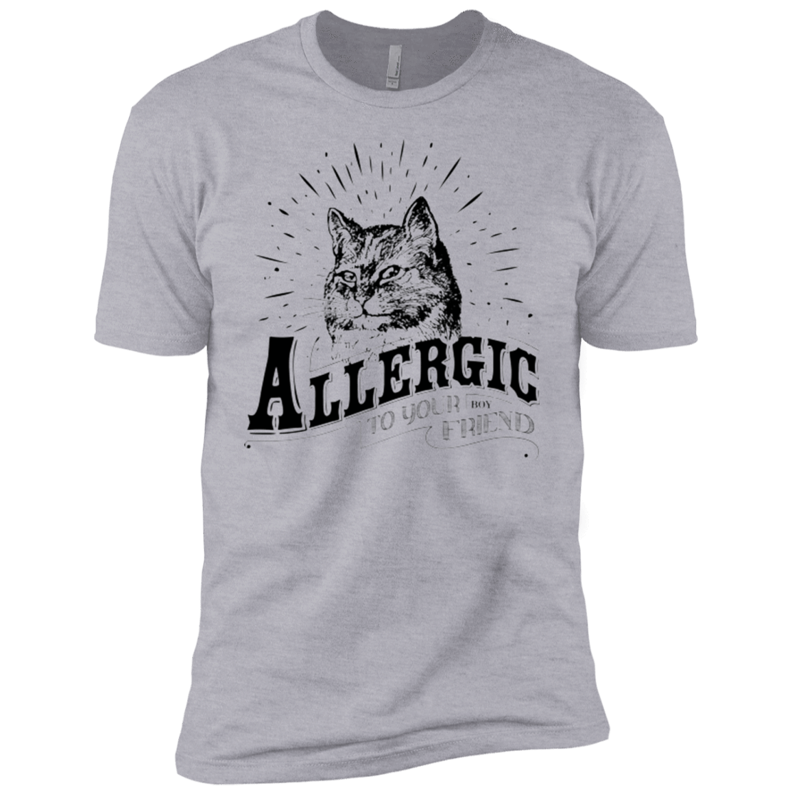 T-Shirts Heather Grey / YXS Allergic to your Boyfriend Boys Premium T-Shirt