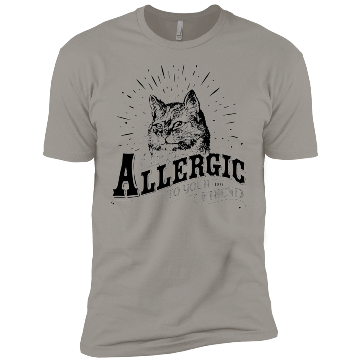 T-Shirts Light Grey / YXS Allergic to your Boyfriend Boys Premium T-Shirt