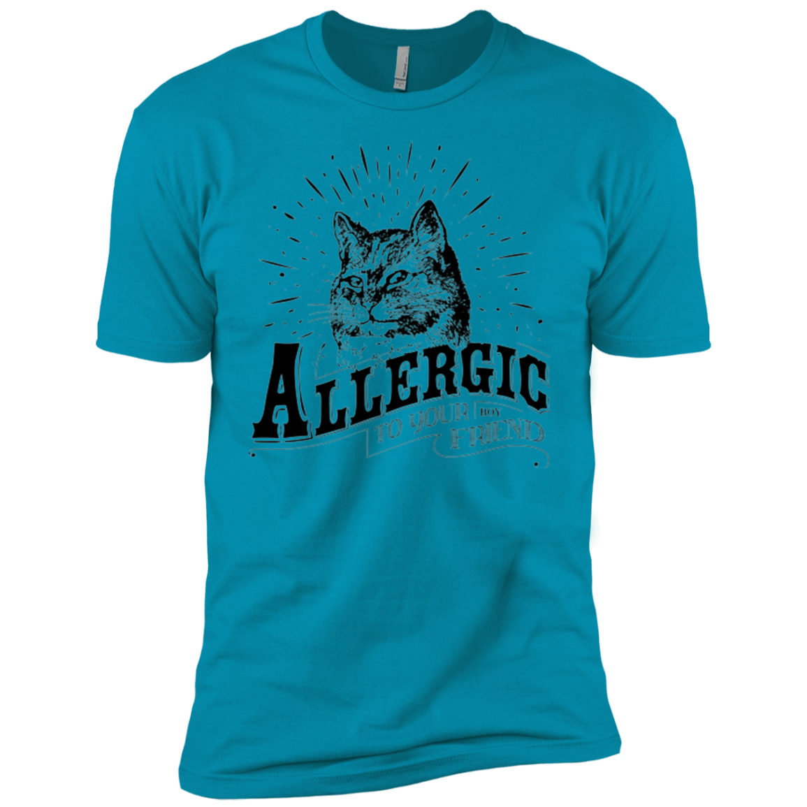 T-Shirts Turquoise / YXS Allergic to your Boyfriend Boys Premium T-Shirt