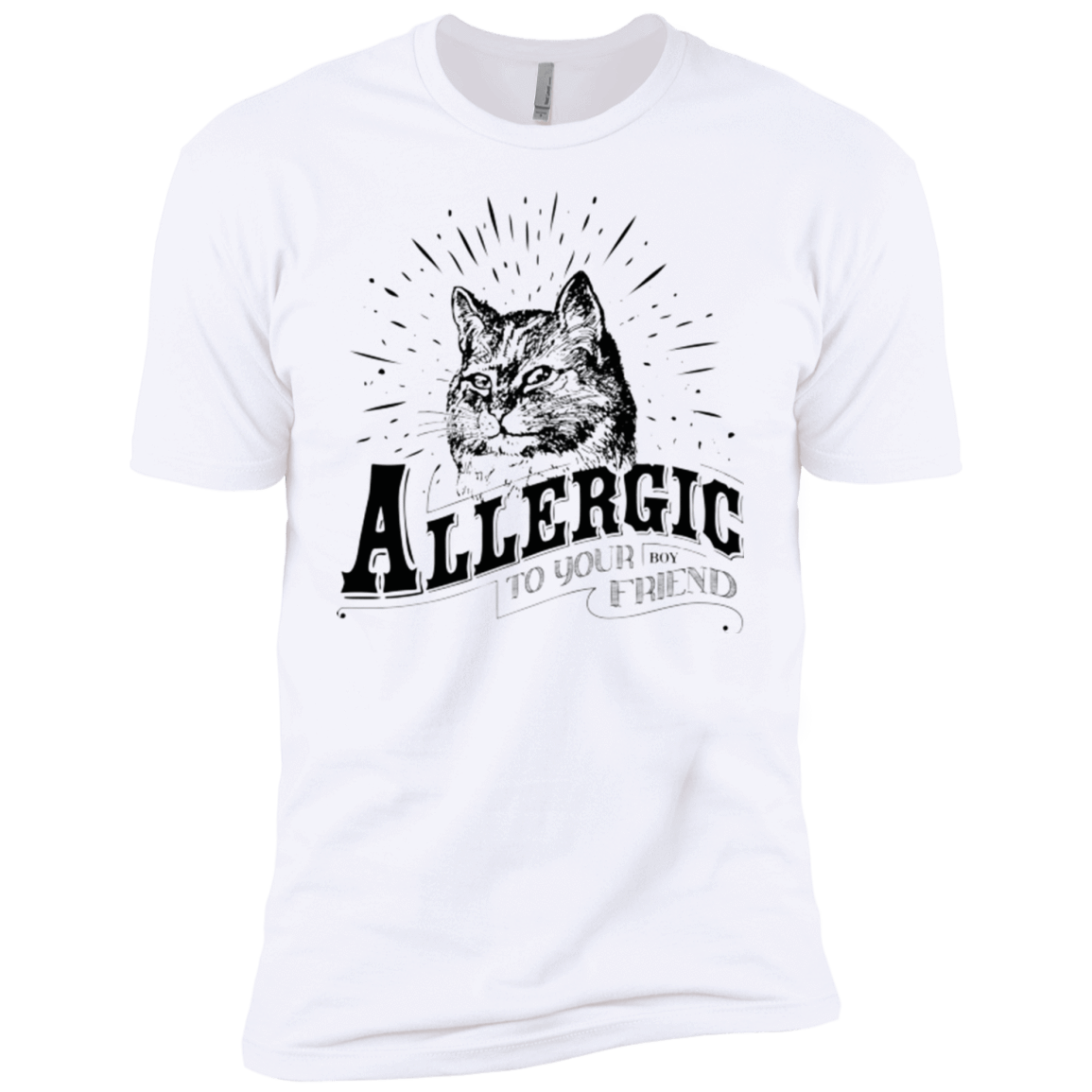 T-Shirts White / YXS Allergic to your Boyfriend Boys Premium T-Shirt