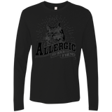 T-Shirts Black / Small Allergic to your Boyfriend Men's Premium Long Sleeve