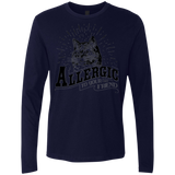 T-Shirts Midnight Navy / Small Allergic to your Boyfriend Men's Premium Long Sleeve