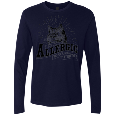 T-Shirts Midnight Navy / Small Allergic to your Boyfriend Men's Premium Long Sleeve