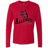 T-Shirts Red / Small Allergic to your Boyfriend Men's Premium Long Sleeve