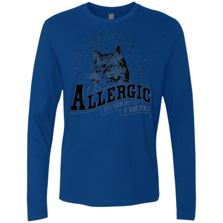 T-Shirts Royal / Small Allergic to your Boyfriend Men's Premium Long Sleeve