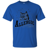 T-Shirts Royal / Small Allergic to your Boyfriend T-Shirt