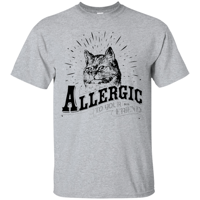 T-Shirts Sport Grey / Small Allergic to your Boyfriend T-Shirt