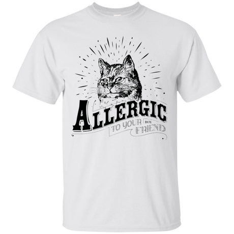 T-Shirts White / Small Allergic to your Boyfriend T-Shirt