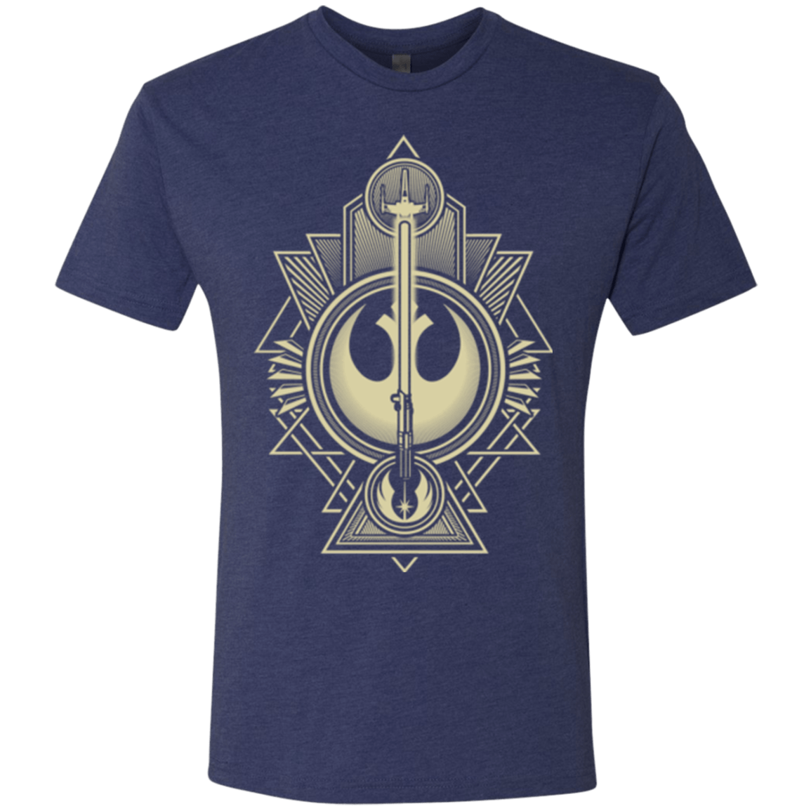 T-Shirts Vintage Navy / Small Alliance Association Men's Triblend T-Shirt