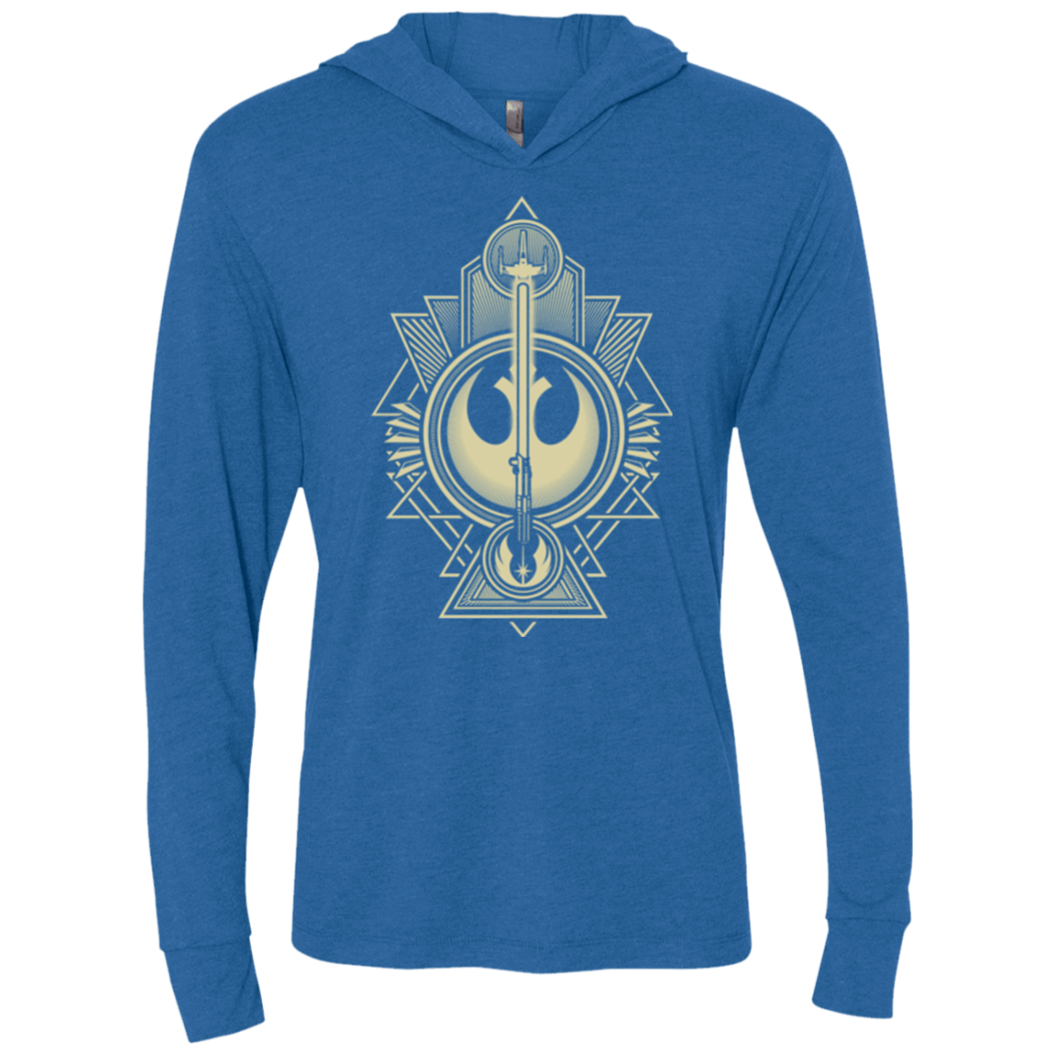 T-Shirts Vintage Royal / X-Small Alliance Association Triblend Long Sleeve Hoodie Tee