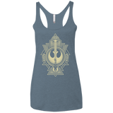 T-Shirts Indigo / X-Small Alliance Association Women's Triblend Racerback Tank