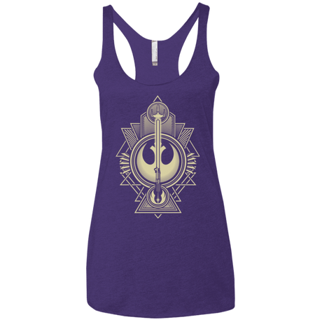 T-Shirts Purple / X-Small Alliance Association Women's Triblend Racerback Tank