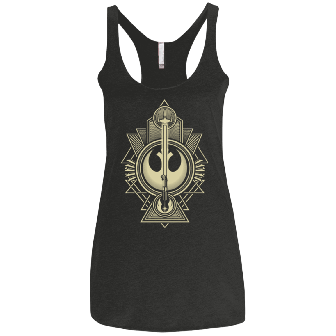 T-Shirts Vintage Black / X-Small Alliance Association Women's Triblend Racerback Tank