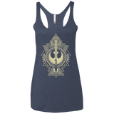T-Shirts Vintage Navy / X-Small Alliance Association Women's Triblend Racerback Tank
