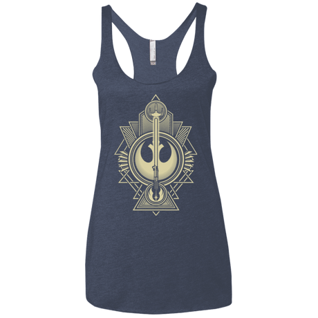 T-Shirts Vintage Navy / X-Small Alliance Association Women's Triblend Racerback Tank