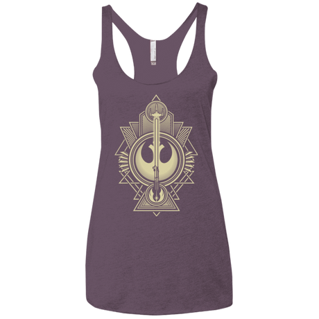 T-Shirts Vintage Purple / X-Small Alliance Association Women's Triblend Racerback Tank