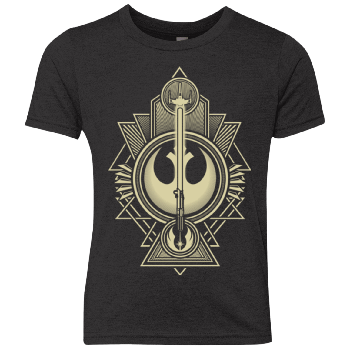 T-Shirts Vintage Black / YXS Alliance Association Youth Triblend T-Shirt