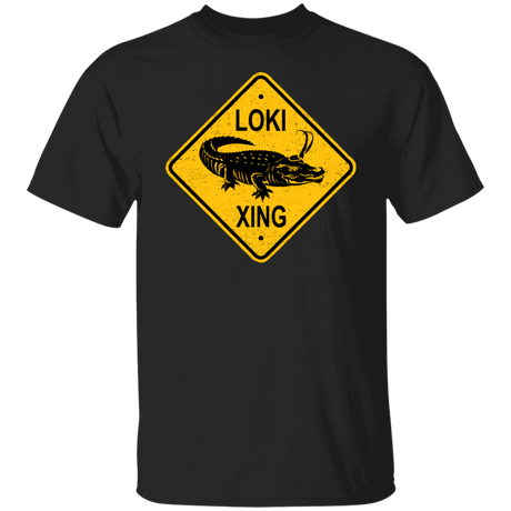 T-Shirts Black / S Alligator Xing T-Shirt