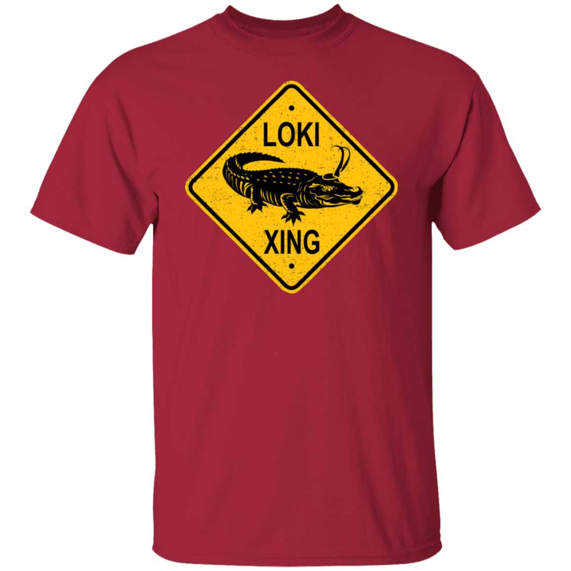 T-Shirts Cardinal / S Alligator Xing T-Shirt