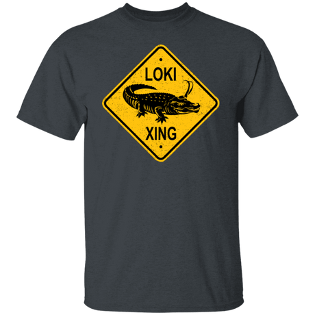 T-Shirts Dark Heather / S Alligator Xing T-Shirt