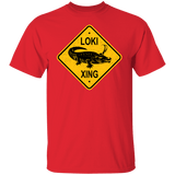 T-Shirts Red / S Alligator Xing T-Shirt