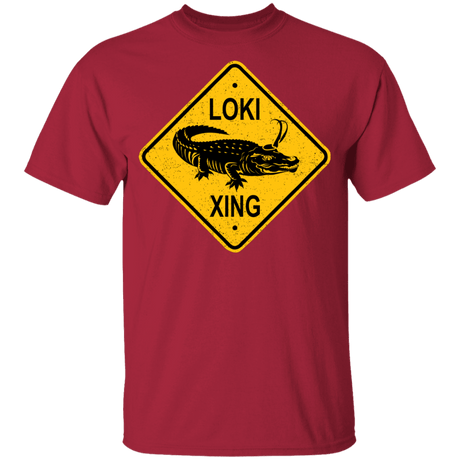 T-Shirts Cardinal / YXS Alligator Xing Youth T-Shirt