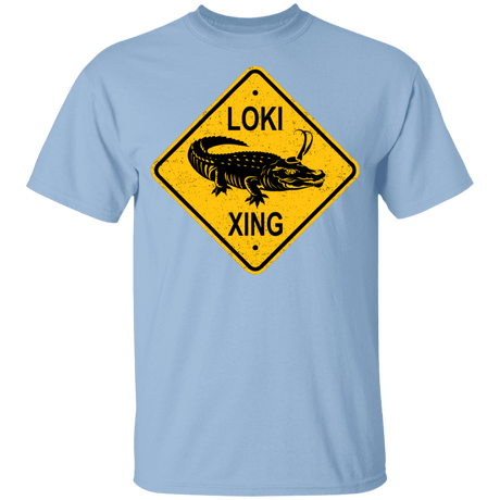 T-Shirts Light Blue / YXS Alligator Xing Youth T-Shirt