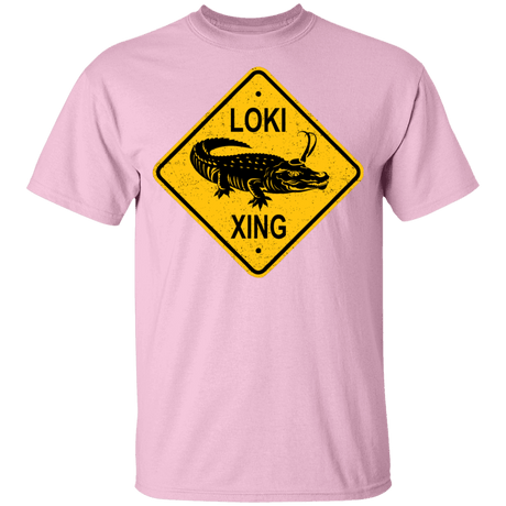 T-Shirts Light Pink / YXS Alligator Xing Youth T-Shirt