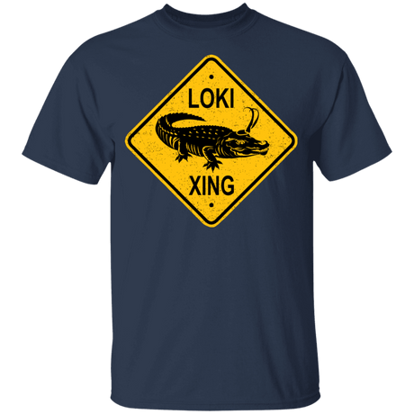 T-Shirts Navy / YXS Alligator Xing Youth T-Shirt