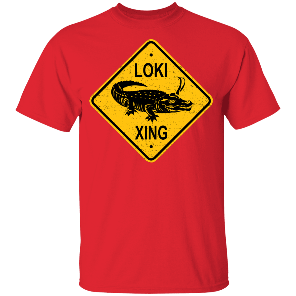 T-Shirts Red / YXS Alligator Xing Youth T-Shirt